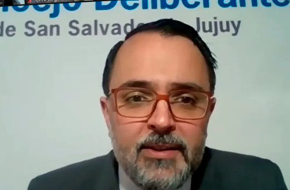 Lisandro Aguiar, presidente del Concejo Deliberante de San Salvador de Jujuy