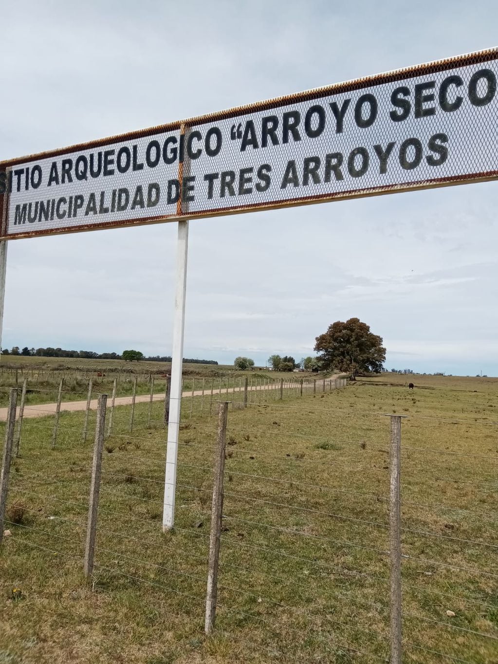 Ex sitio Arroyo Seco, que el sábado recibe la nueva cartelería, según la Ordenanaza 7489/2022
