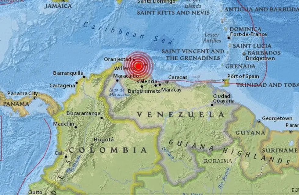 Sismo de 4,7 sacudió el noroeste de Venezuela.