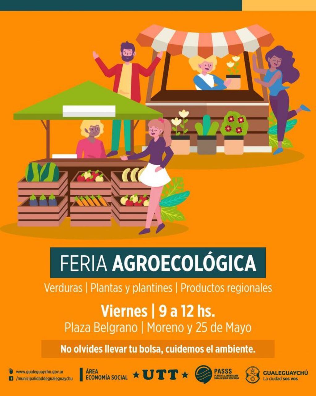 Feria verde - Gualeguaychú
Crédito: MDG