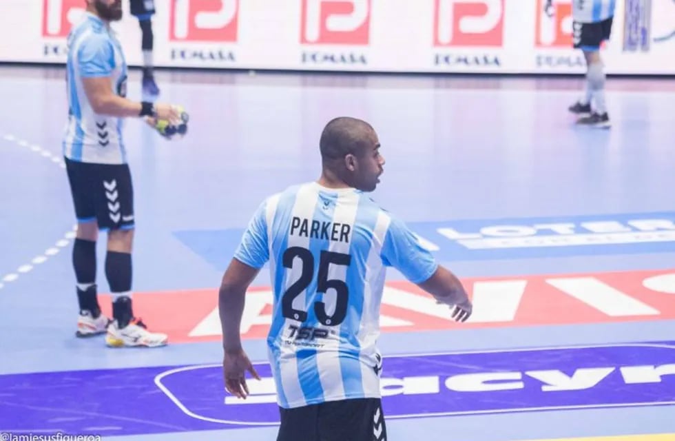 James Parker, el puntano figura de Los Gladiadores, la Selección Argentina de Handball.