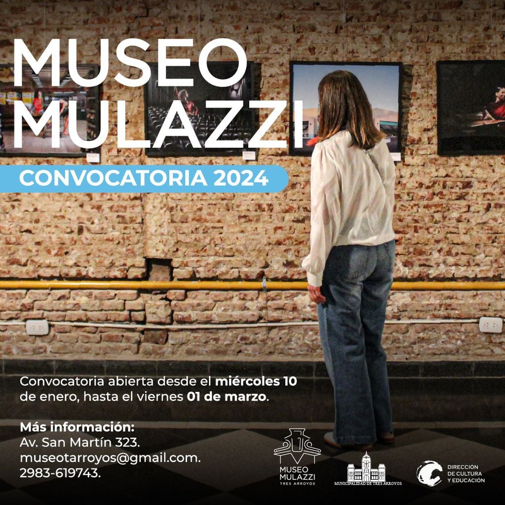 Museo Mulazzi: Convocatoria 2024 para conformar la grilla de Expositores