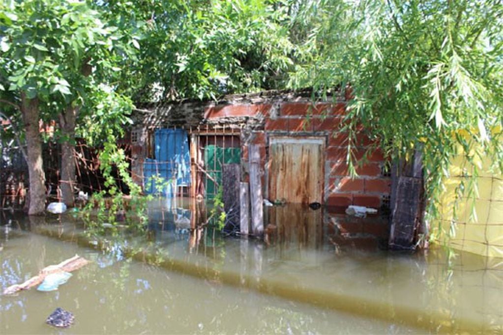 Inundación Concepción del uruguay - Crédito: 03442.com
