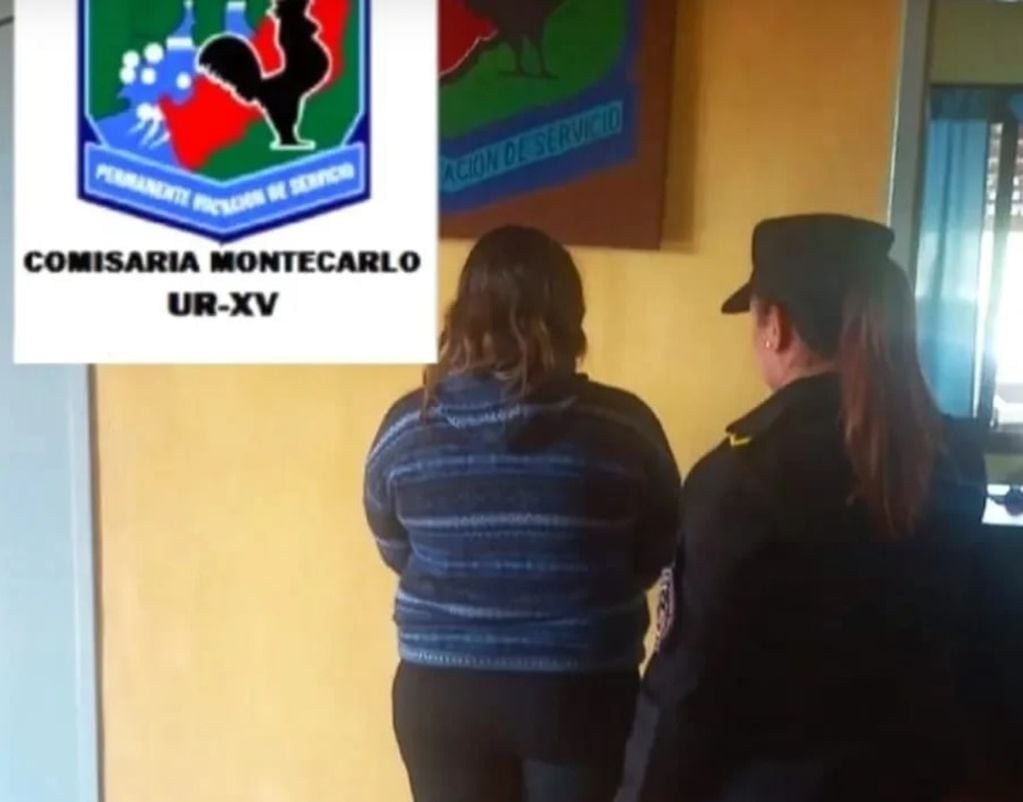 Detienen a una mujer por robo en Montecarlo.