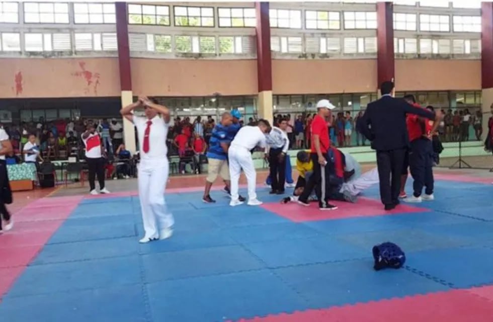 Un adolescente de 16 años murió durante una competencia de taekwondo en Cuba.