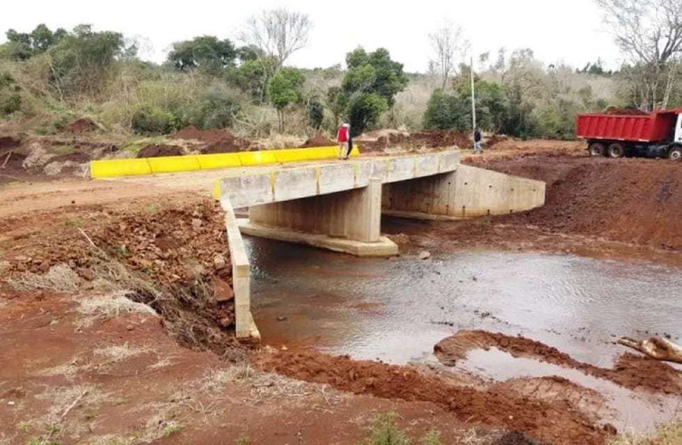 Puente nuevo inaugurado por Vialidad Provincial. (MisionesOnline)