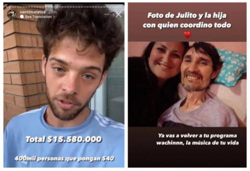 Santiago Maratea lo vuelve a hacer: ahora juntará dinero para el periodista chaqueño Julio Sosa