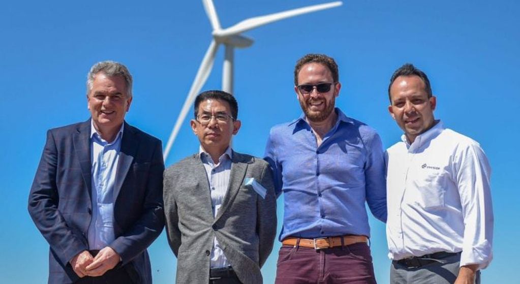 Inauguran un nuevo parque eólico de capitales chinos