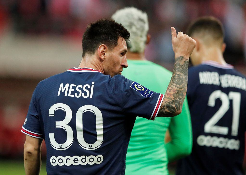 Las mejores fotos del debut de Lionel Messi con el PSG.