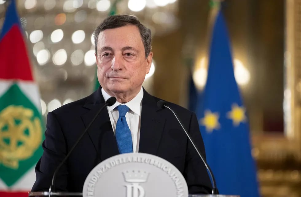 Mario Draghi, primer ministro de Italia, renunció a su puesto