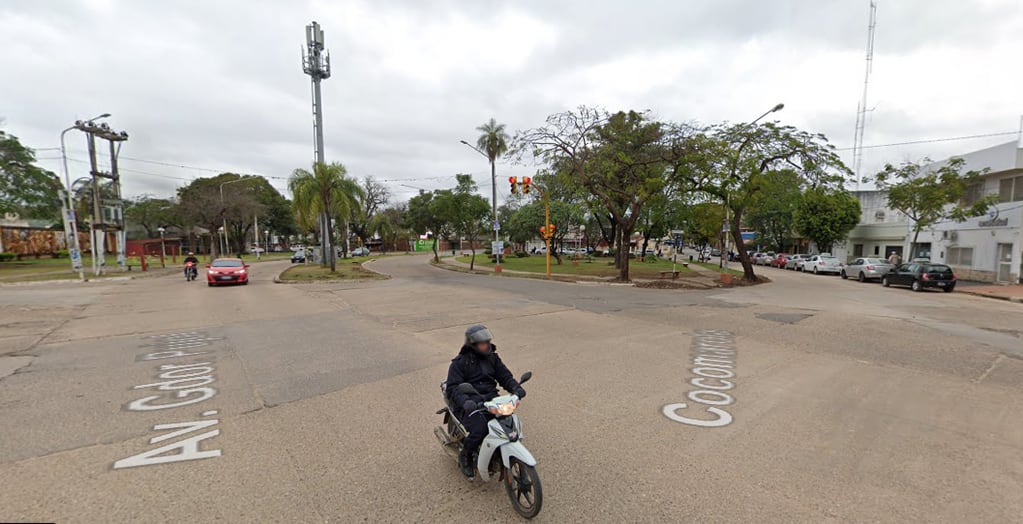 Usurparon un espacio público en calle Cocomarola y Avenida Gobernador Pujol.