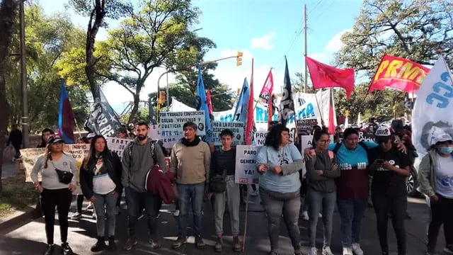 Marcha contra la reforma en Jujuy