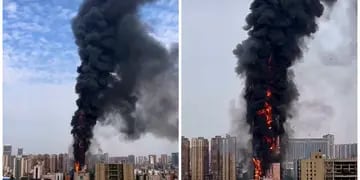 Incendio China