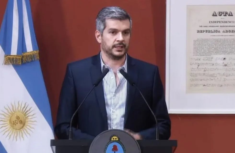 Marcos Peña brindó una conferencia de prensa en el Centro Cultural Kirchner en la que se refirió al caso Santiago Maldonado.