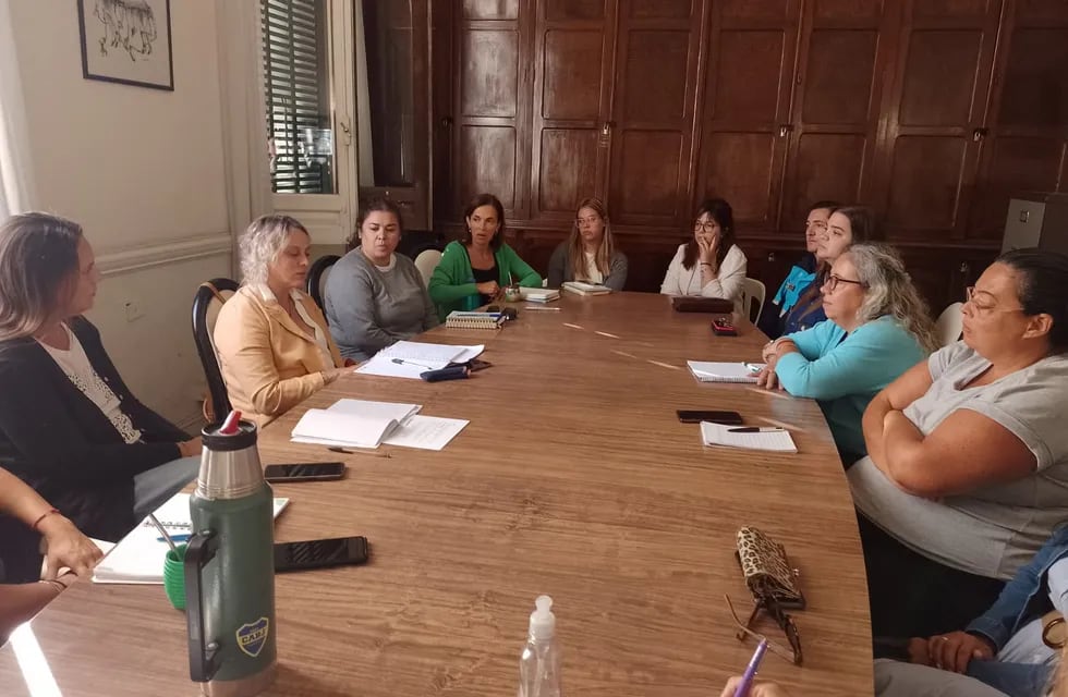 reunión mensual de la Mesa Intersectorial de Mujeres, Género y Diversidad