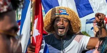 Protesta de cubanos