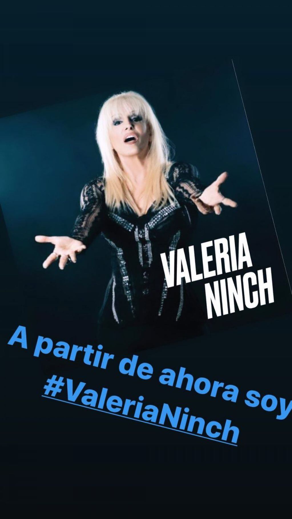 Valeria Lynch se cambió el apellido (Foto: Instagram/ @valelynchok)
