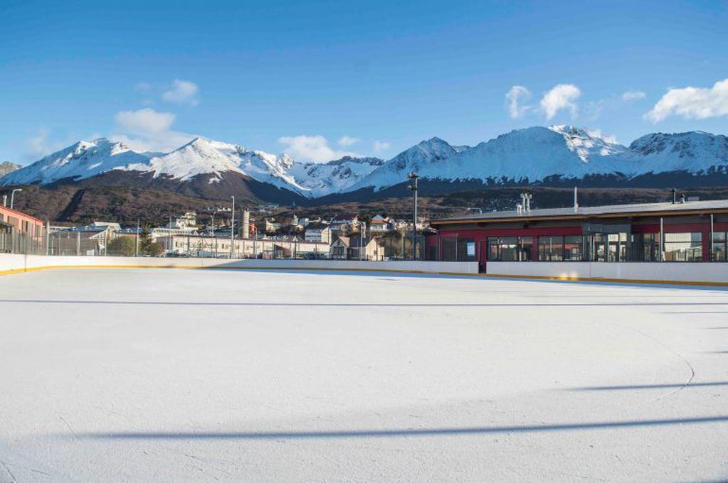 Pista patinaje sobre hielo Ushuaia