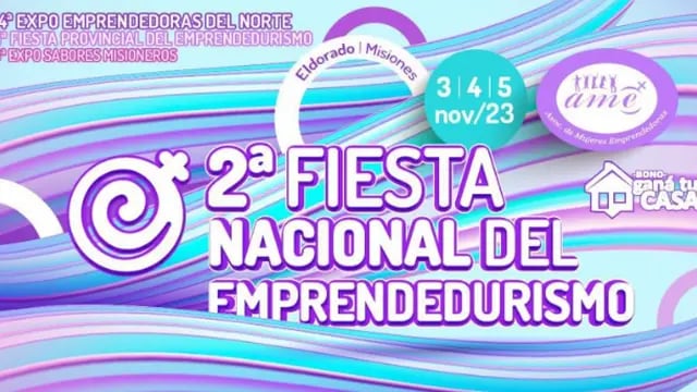 Se viene una nueva edición de la Fiesta del Emprendedurismo en Eldorado