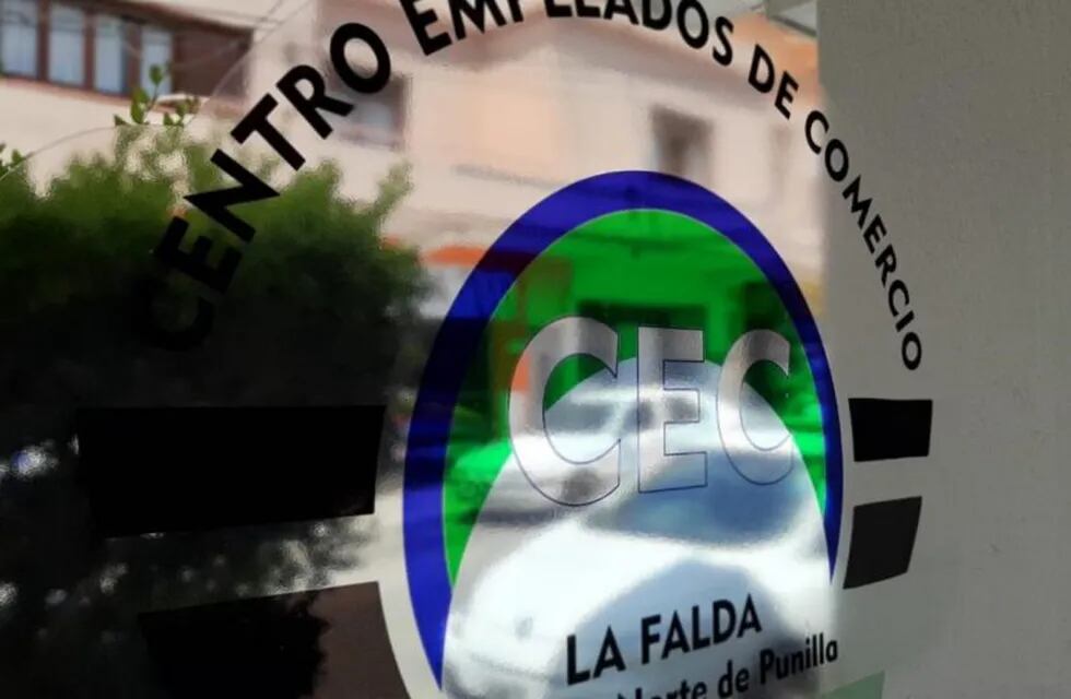 Centro de Empleados de Comercio La Falda. (Foto: La Estafeta Online).