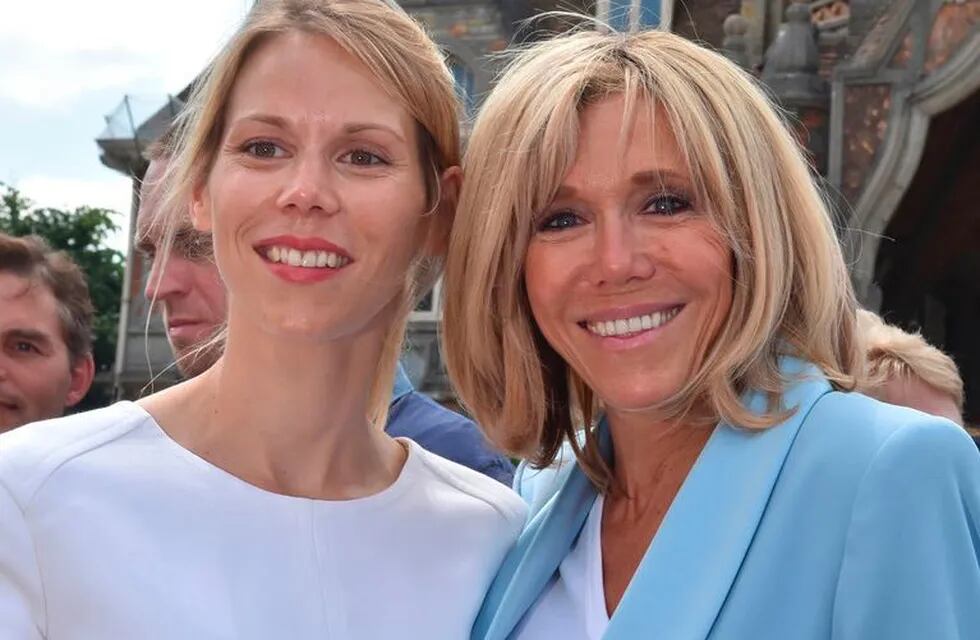 (Foto:Vanity Fair) Brigitte Macron y su hija