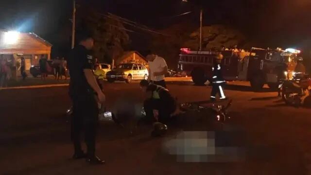 Choque entre dos motocicletas en 9 de Julio dejó un fallecido