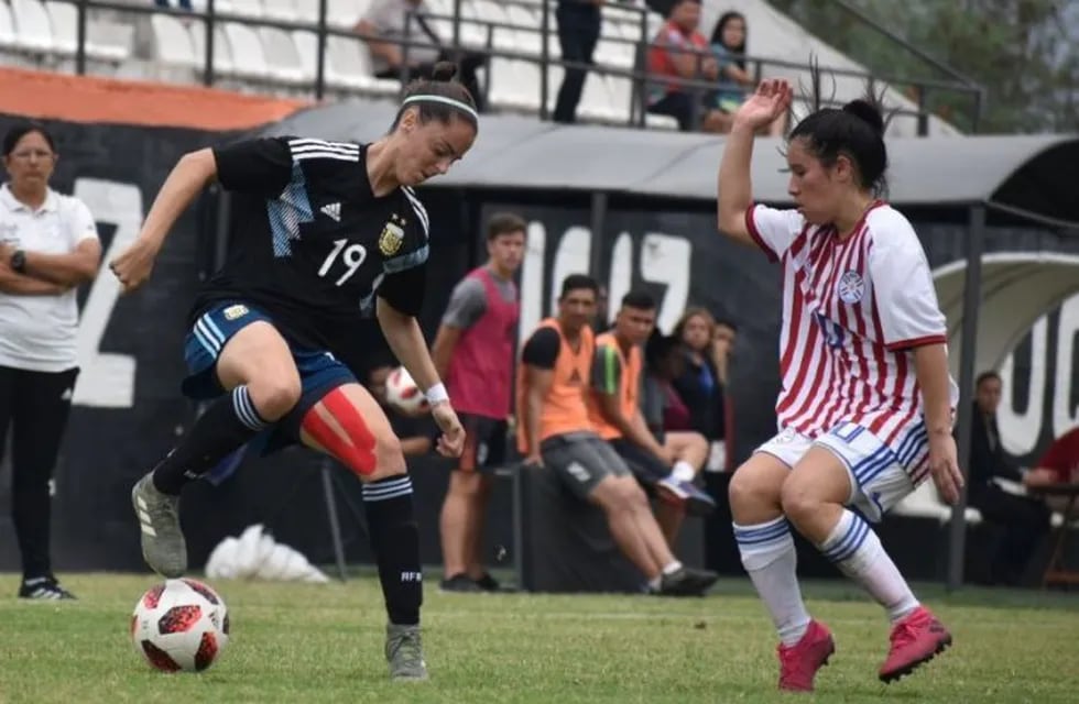 La Selección Argentina de fútbol femenino venció 2-1 a Paraguay en un amistoso en Asunción. (Twitter)