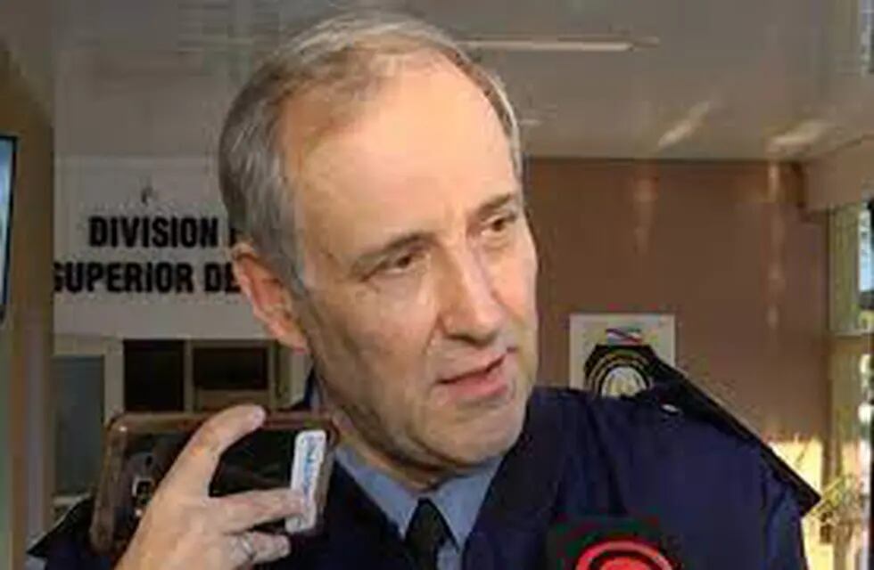 Jefe de la Policía de Entre Ríos, Gustavo Maslein.