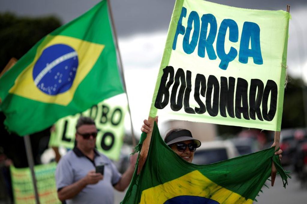 El apoyo a Bolsonaro (Foto: REUTERS/Ueslei Marcelino)