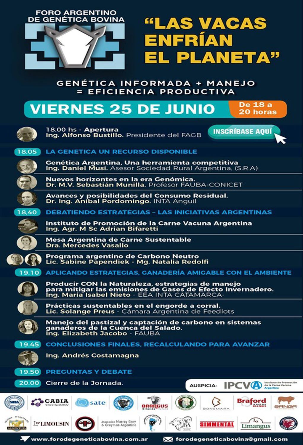 Foro Argentino de Genética Bovina - Viernes 25/06/2021