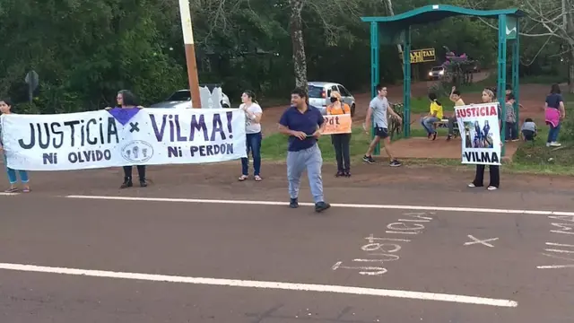 Puerto Iguazú: se realizó una nueva marcha solicitando justicia por el femicidio de Vilma Mercado