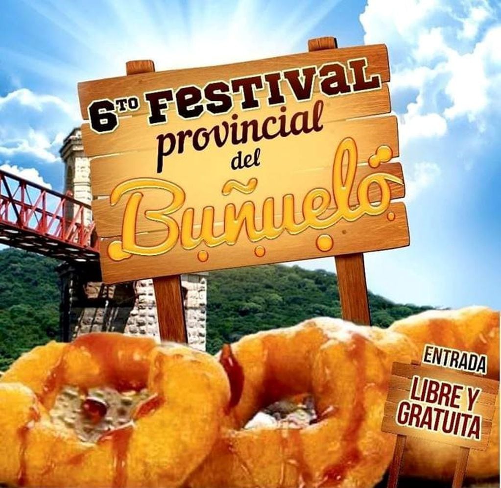 6° Festival del Buñuelo con entrada libre y grutita
