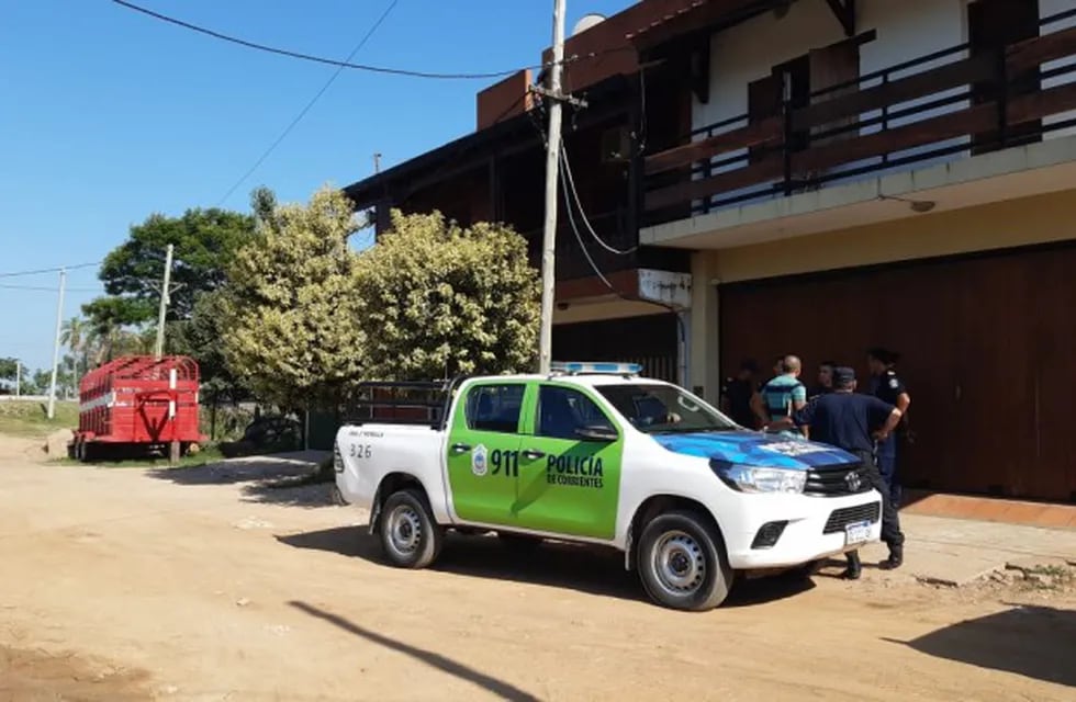 Casa del oftalmólogo que mató a su perro de tres balazos.