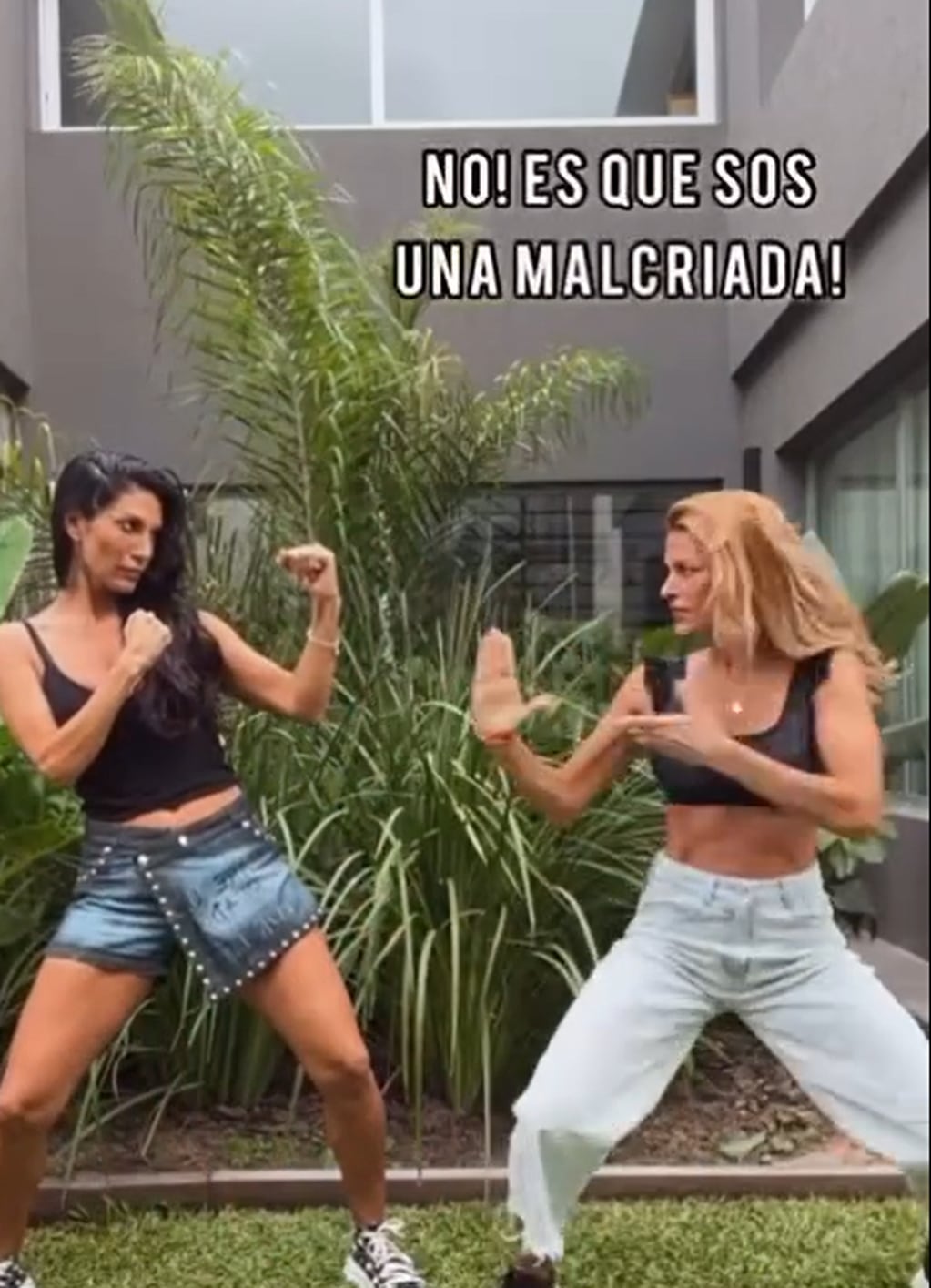 Guerra de hermanas: el divertido video que compartieron Silvina y Vanina Escudero