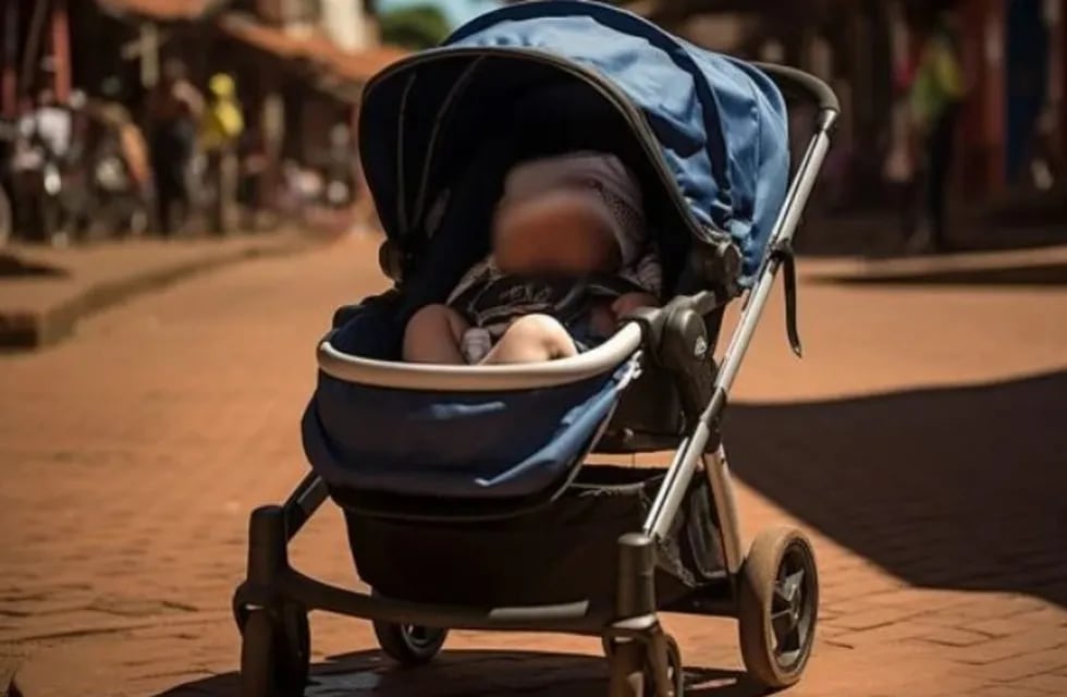 Insólito y triste hallazgo: abandonaron a un bebé en la vía pública. Imagen ilustrativa.