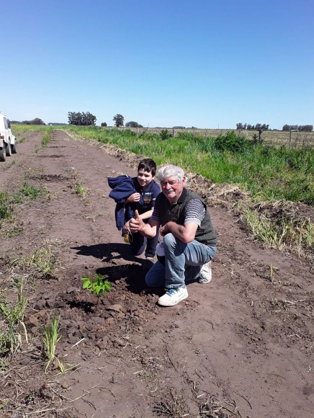 Plantación de Nogales, Grupo Huerta Agroecológica Orense