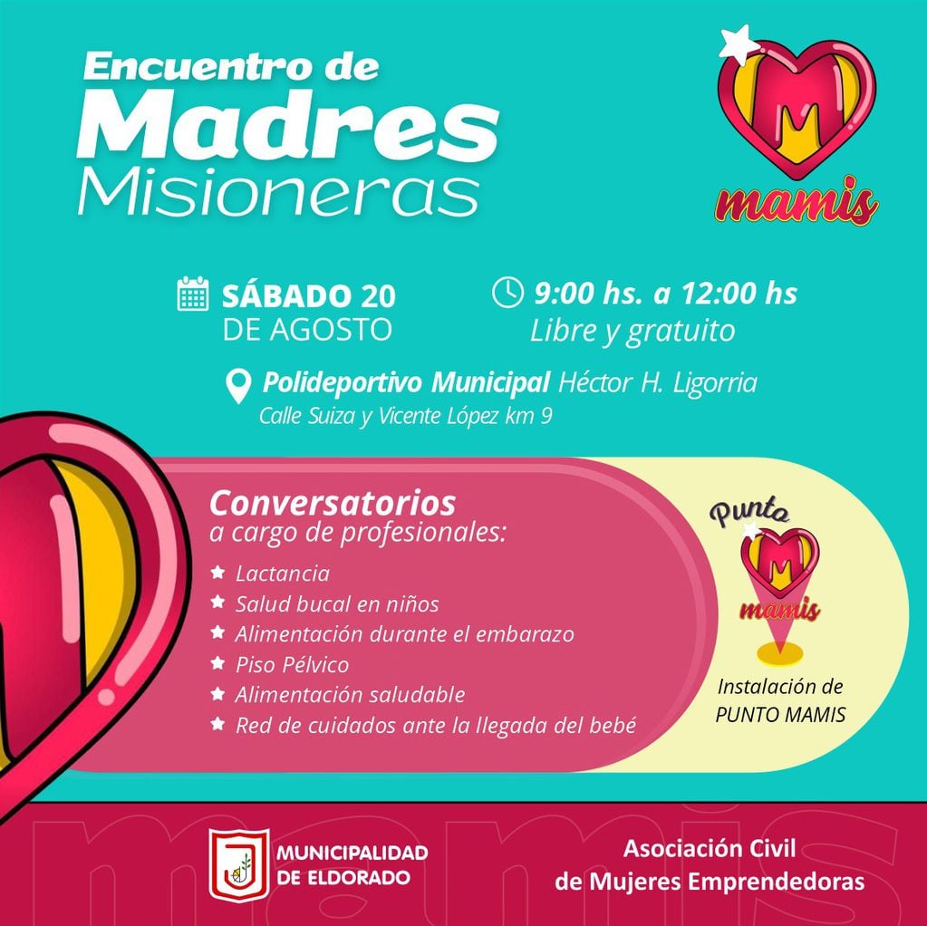 Realizarán un “Encuentro de Madres Misioneras” en Eldorado.