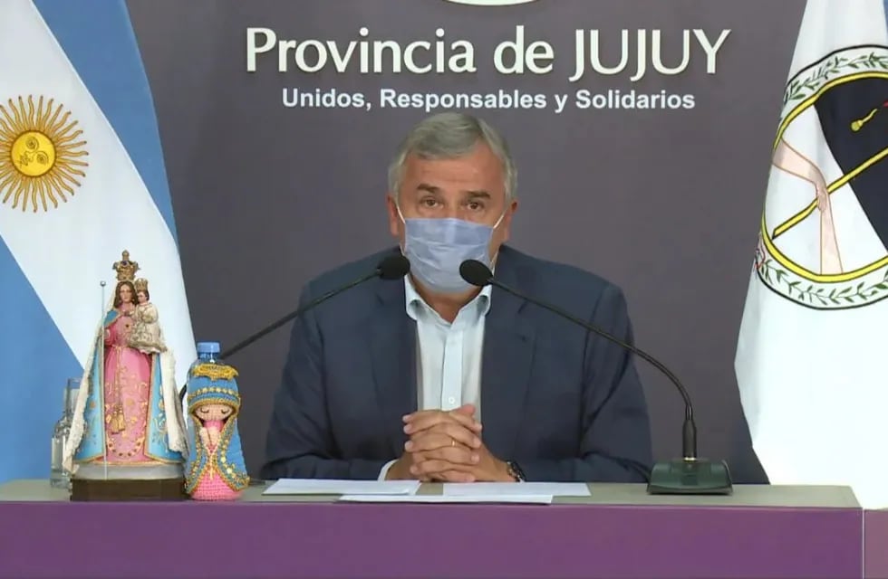 Gerardo Morales, gobernador de la provincia de Jujuy.