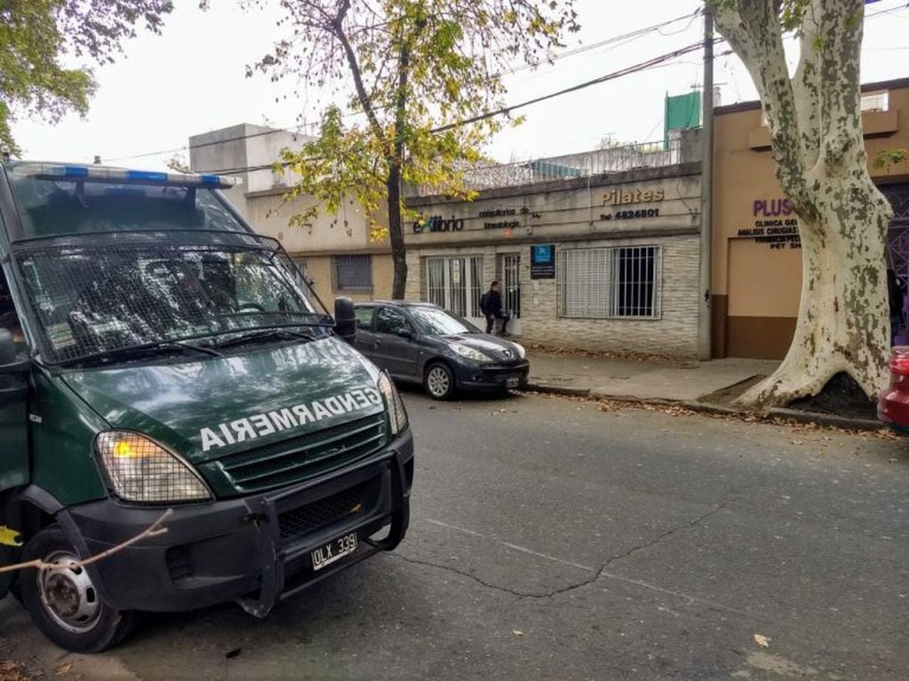 Violento asalto a una veterinaria de de Rueda al 900 (Juan José García)