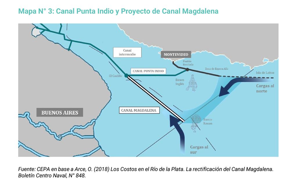 Así sería la construcción del Canal Magdalena.
