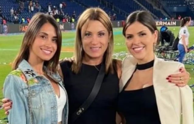 Antonela Roccuzzo, Jorgelina Cardoso y Camila Galante, algunas de las botineras de la Selección Argentina