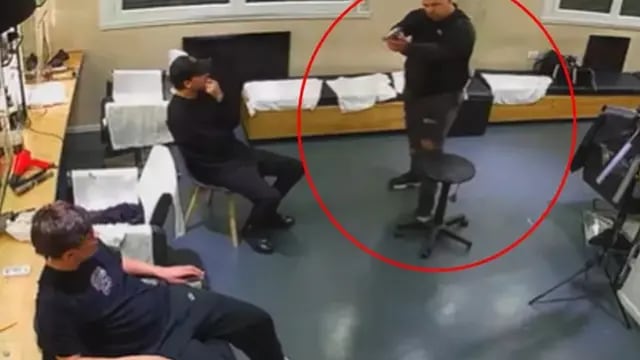 Recoleta: empleado de una peluquería mató de un tiro a un compañero (Captura de video).