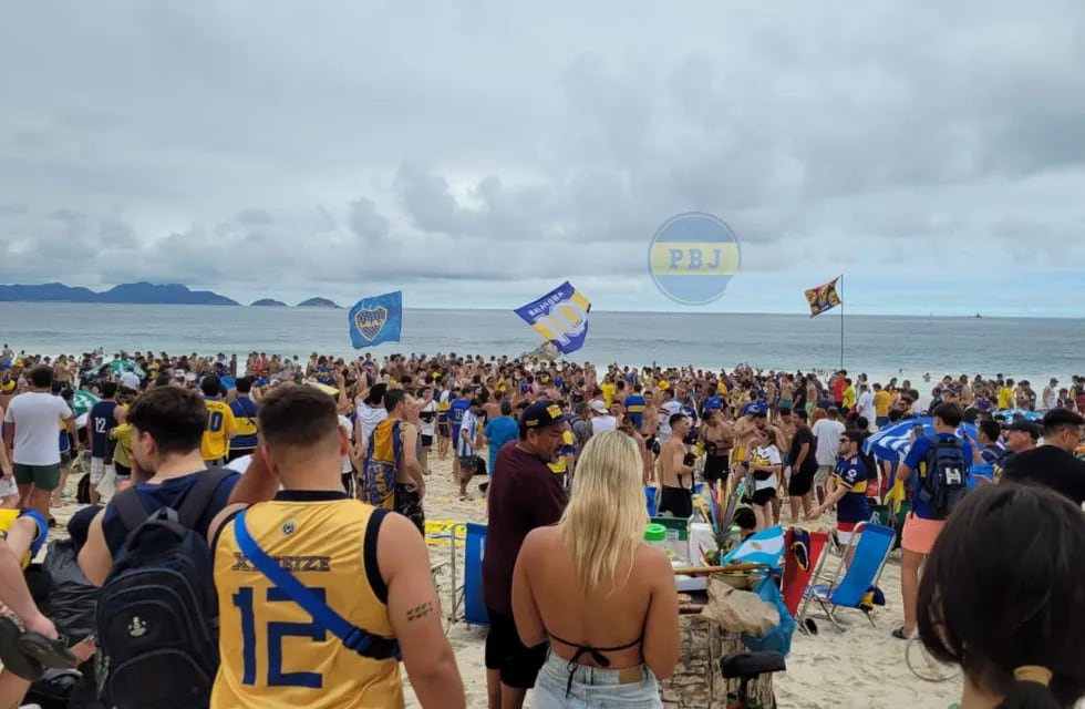 Se esperan más de 100 mil hinchas de Boca en Río de Janeiro. / Gentileza.
