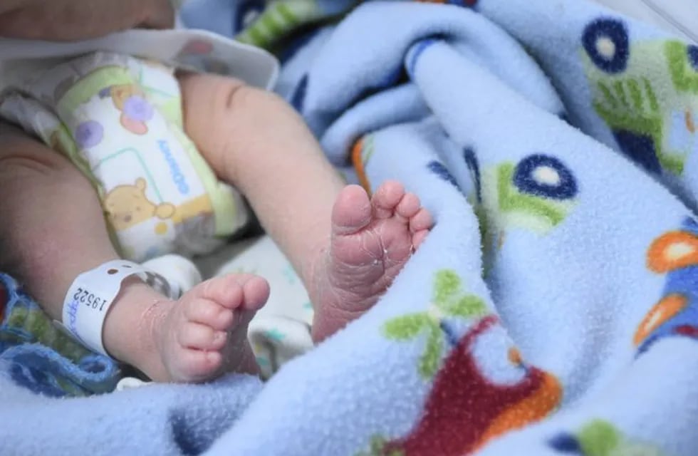 Paula, la primera bebé del 2022 en San Luis. imagen ilustrativa