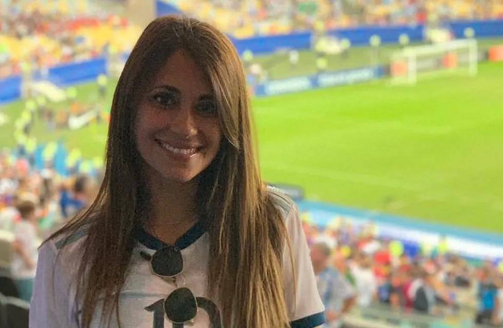 Antonela Roccuzzo se hizo viral en las redes sociales por sus expresiones durante el partido: "Anto somos todos"