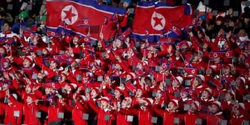 Animadoras norcoreanas