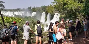 Superación de expectativas por la cantidad de visitantes en el Parque Nacional Iguazú