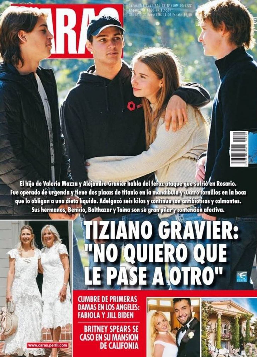 El hijo de la modelo y Alejandro Gravier se refirió al incidente ocurrido el domingo 5 de junio frente a una disco cercana al barrio Pichincha.