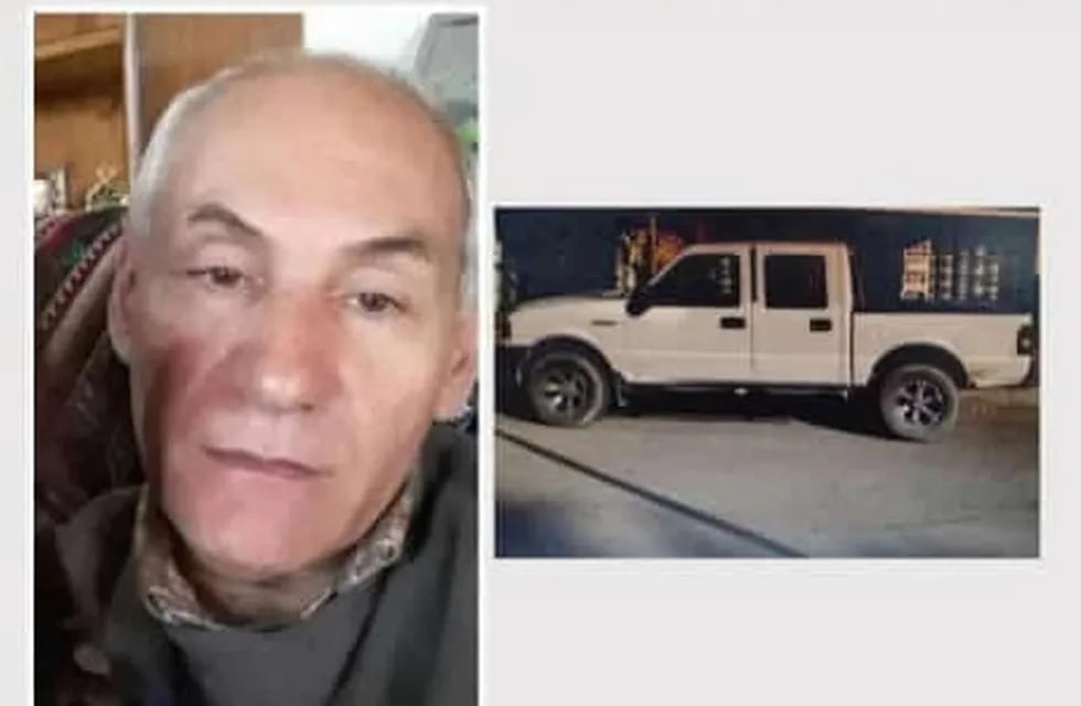 Sergio Salvador Lobos, un conocido carpintero de Palmira salió de su casa el martes y jamás volvió a ser visto y la camioneta Ford que fuera encontrada en Maipú. Gentileza