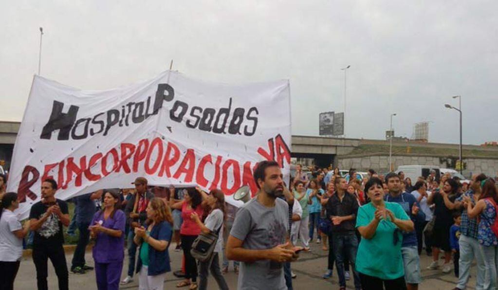 Los empleados del Hospital Posadas volverán a parar